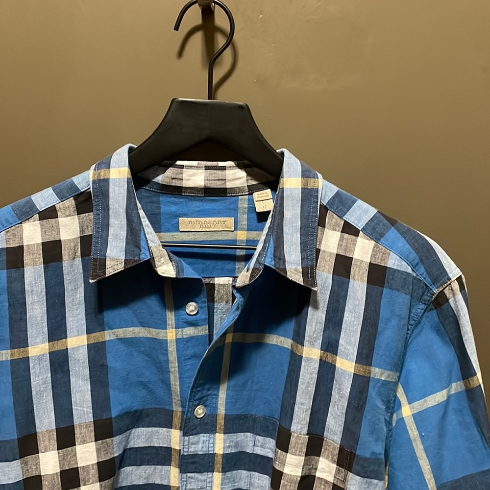 Burberry Brit Linen Plaid